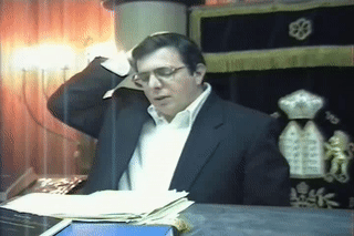 RARE  Rabbi Binyamin Kahane HYD speaks at Young Israel of North Woodmere, 5 22 91 01:08:43